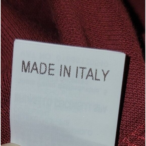 Brunello Cucinelli Burgundy Polo EU 48 NWT 100% Cotton - Picture 11 of 11